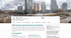 Desktop Screenshot of amsadvocaten.nl